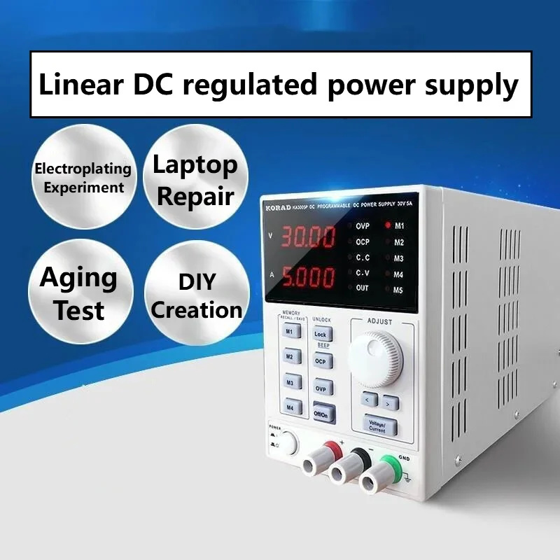 Programmable Dc Power Supply 60V 5A - Линейный стабилизированный источник питания постоянного тока