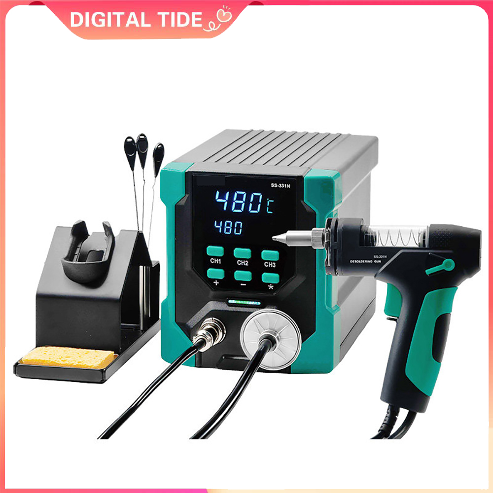 Desoldering Gun Vacuum Electric - Цифровой электрический паяльный пистолет SS-331NH ESD