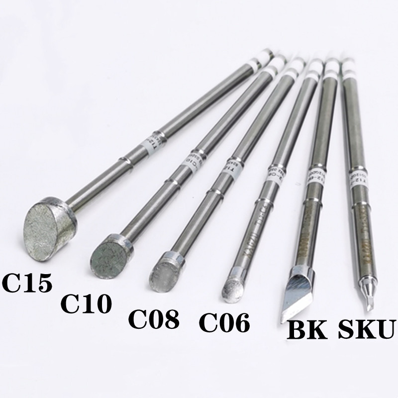 Soldering Station T12 Oled - Серия KAGZU T12-BK/SKU/C6/C8/C10/C15 Сварочные жала OLED