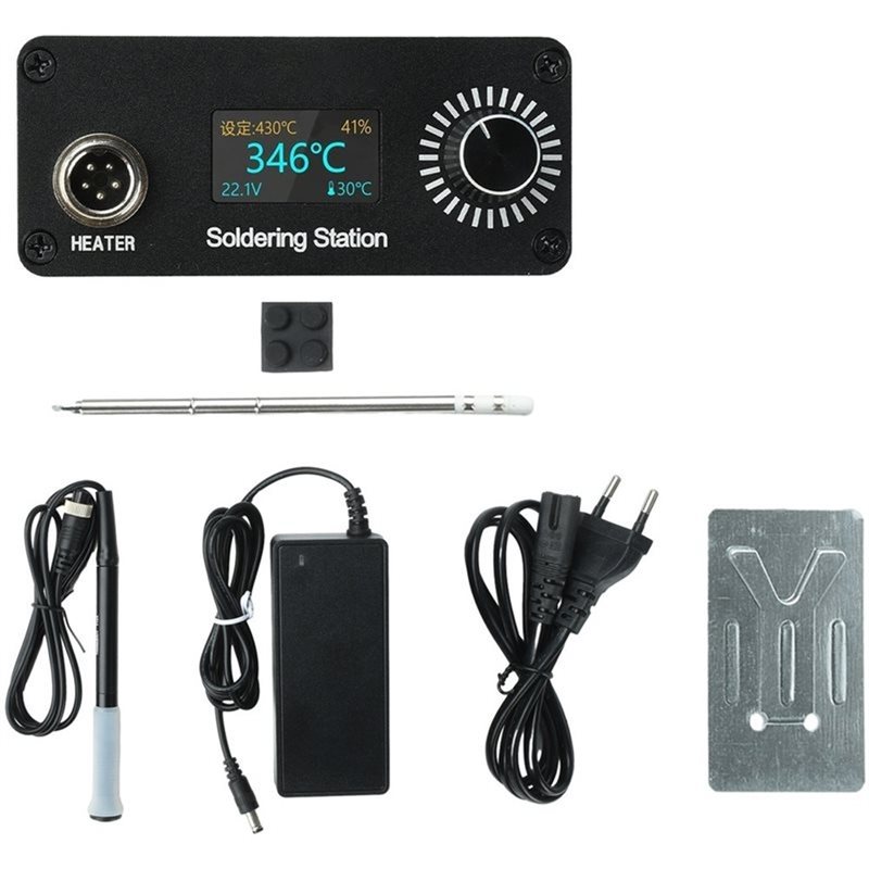 Soldering Station T12 Oled - Паяльная станция B23B T12 для домашнего