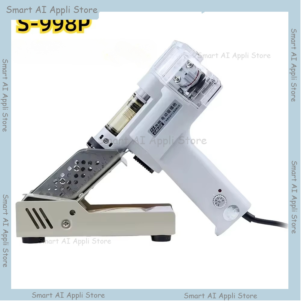 Desoldering Gun Vacuum Electric - S-998P Двухнасосный электрический паяльный пистолет 100