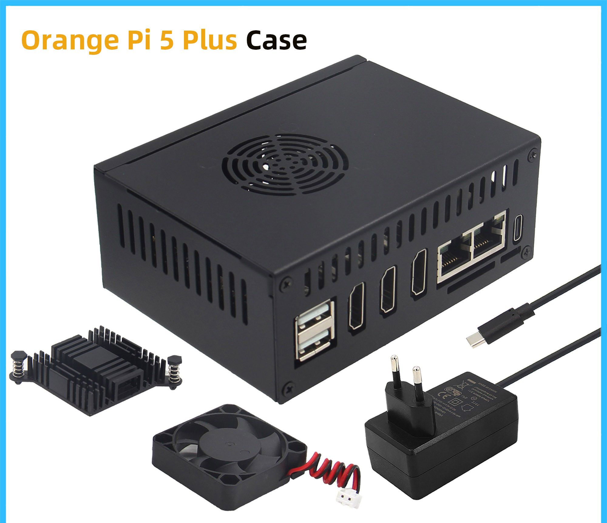 Orange Pi 5 Plus 16Gb - Корпус Orange Pi 5 Plus (N508)