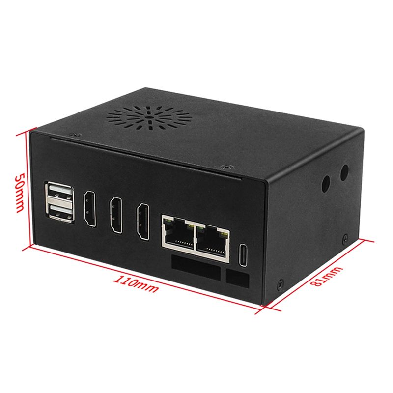 Orange Pi 5 Plus 16Gb - Металлический корпус HGHO для Orange Pi