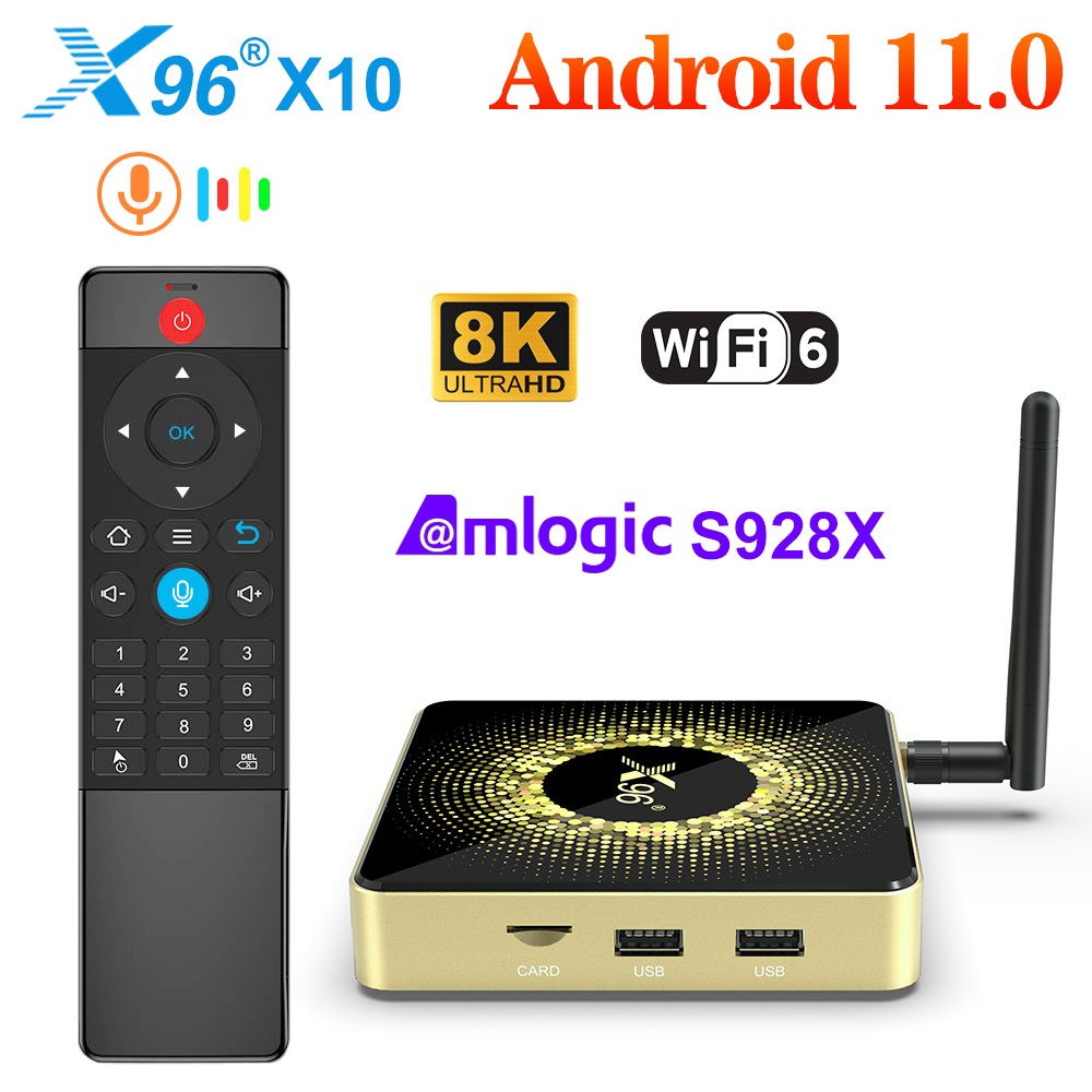 X96 X10 Amlogic S928X-J ТВ-при – обзор и цена Khadas Vim4 8Gb