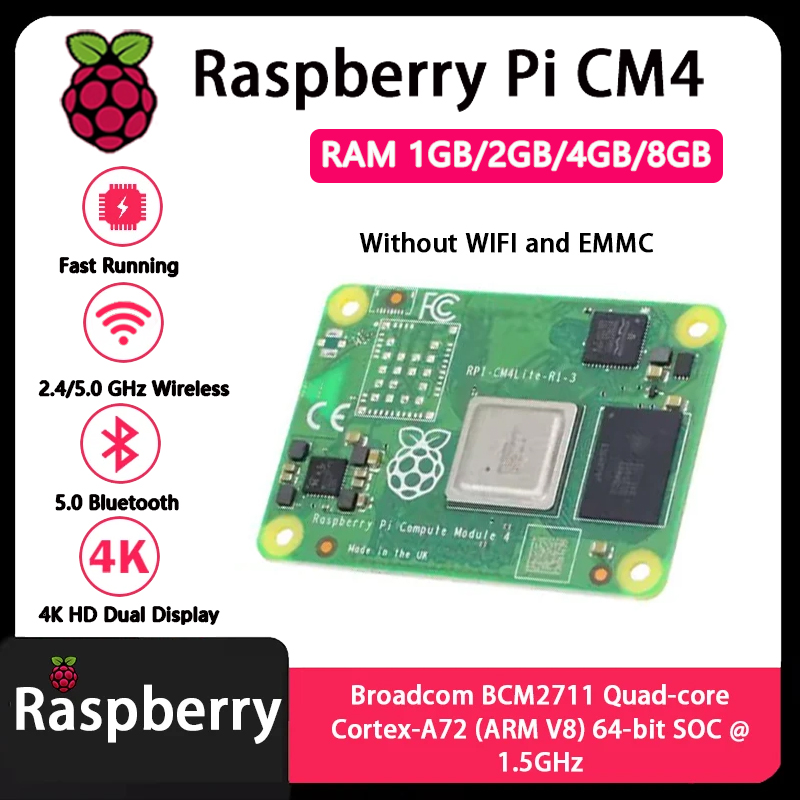 Raspberry Pi CM4 1GB/2GB/4GB/8 – обзор и цена Raspberry Pi Compute Module 4 8Gb 32Gb