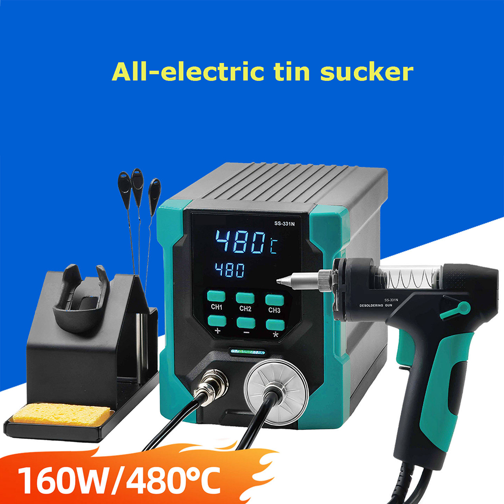 Цифровой электрический паяльны – обзор и цена Desoldering Gun Vacuum Electric