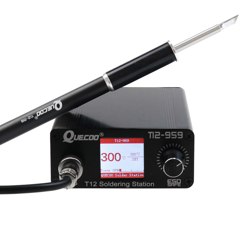 Паяльная станция T12-959 V5.1  – обзор и цена Soldering Station T12 Oled