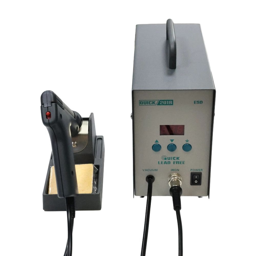 Новый паяльный пистолет Quick  – обзор и цена Desoldering Gun Vacuum Electric