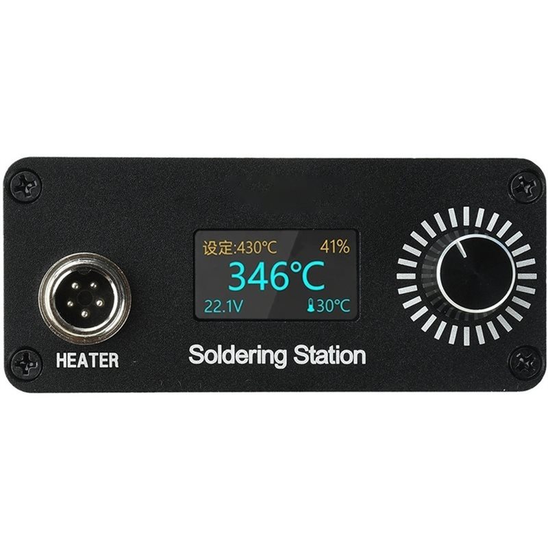 Портативная мини-паяльная стан – обзор и цена Soldering Station T12 Oled