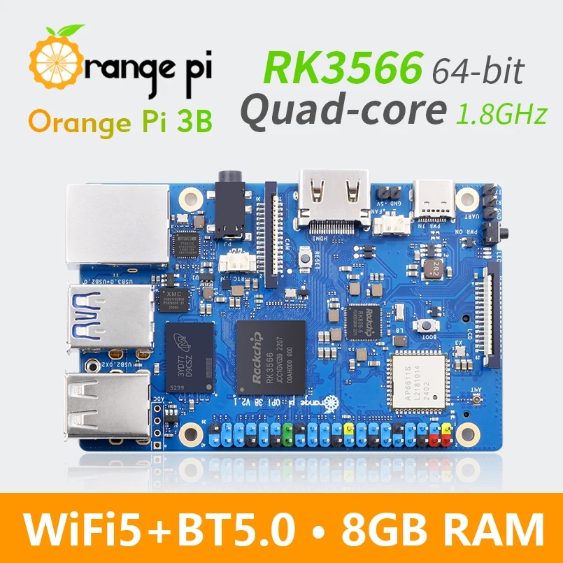 Плата ПК Orange Pi 3B, 8 ГБ, 4 – обзор и цена Khadas Vim4 8Gb