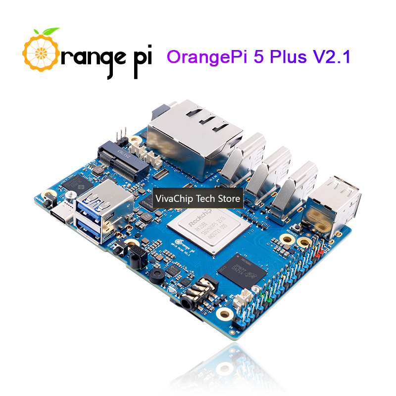 Плата для разработки VivaCT Or – обзор и цена Orange Pi 5 Plus 16Gb