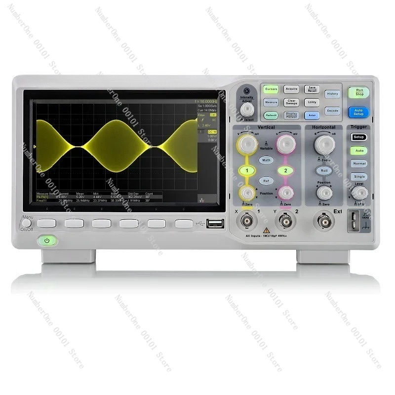 Цифровой осциллограф SDS1204X- – обзор и цена Digital Storage Oscilloscope 100Mhz 4Ch