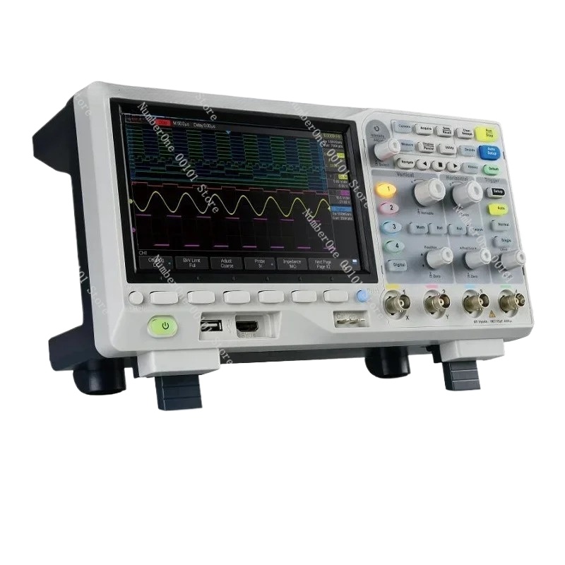 Цифровой осциллограф SDS1204X- – обзор и цена Digital Storage Oscilloscope 100Mhz 4Ch