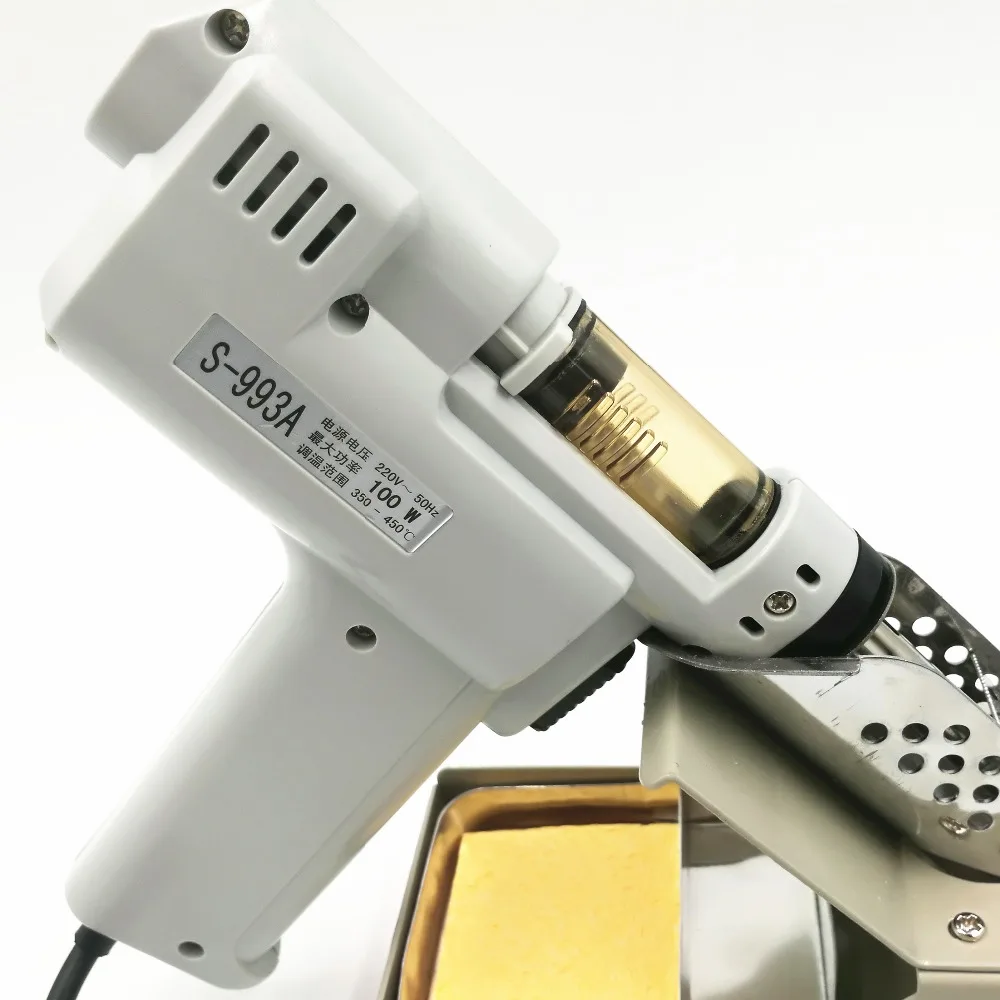 S-993A Электрический вакуумный – обзор и цена Desoldering Gun Vacuum Electric