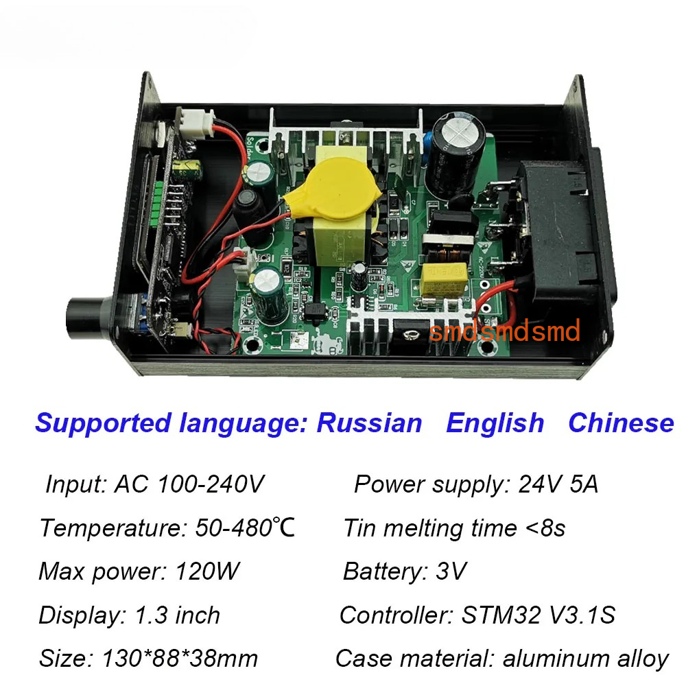 Паяльная станция STM32 V3.1S T – обзор и цена Soldering Station T12 Oled