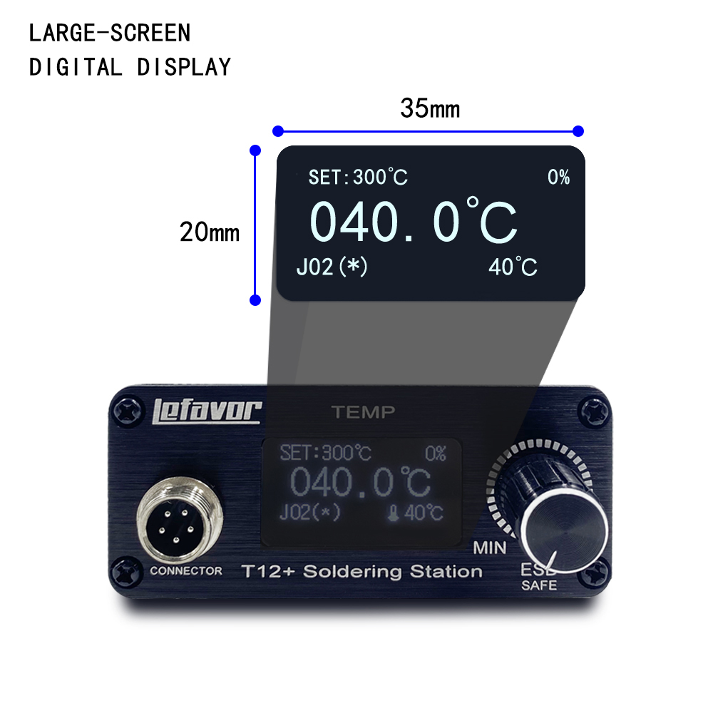 Паяльная станция T12 +, паяльн – обзор и цена Soldering Station T12 Oled